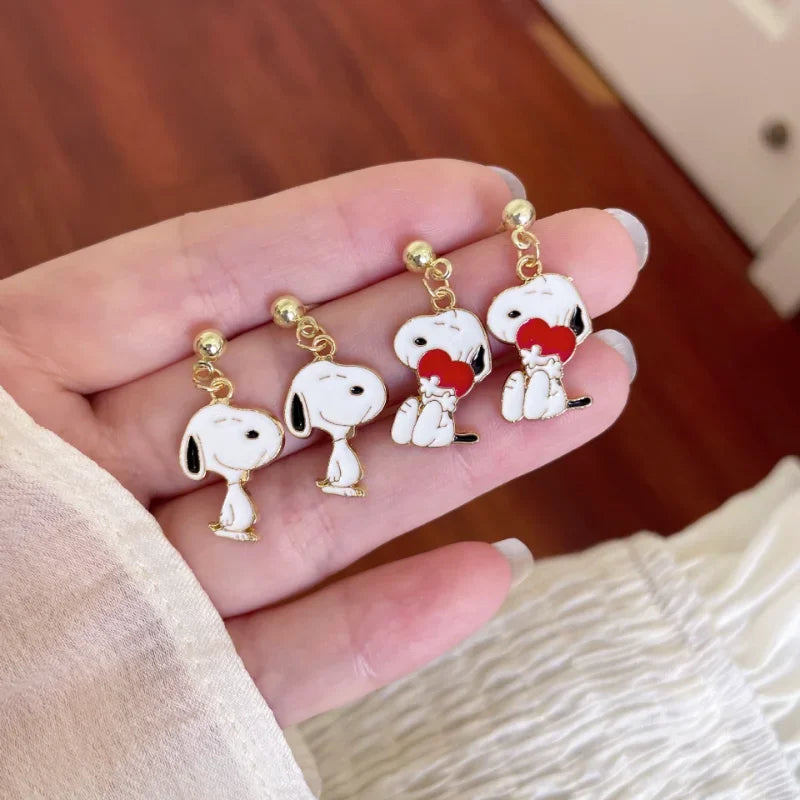 Snoopy Kawaii Earrings