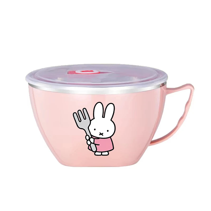 Miffy Foodie Stainless Steel Lunch Bowl