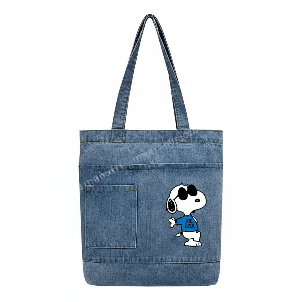 Snoopy Original Denim Bag