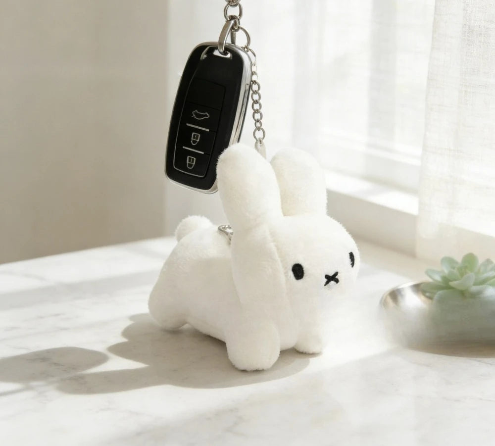 Miffy Plushy Keychain