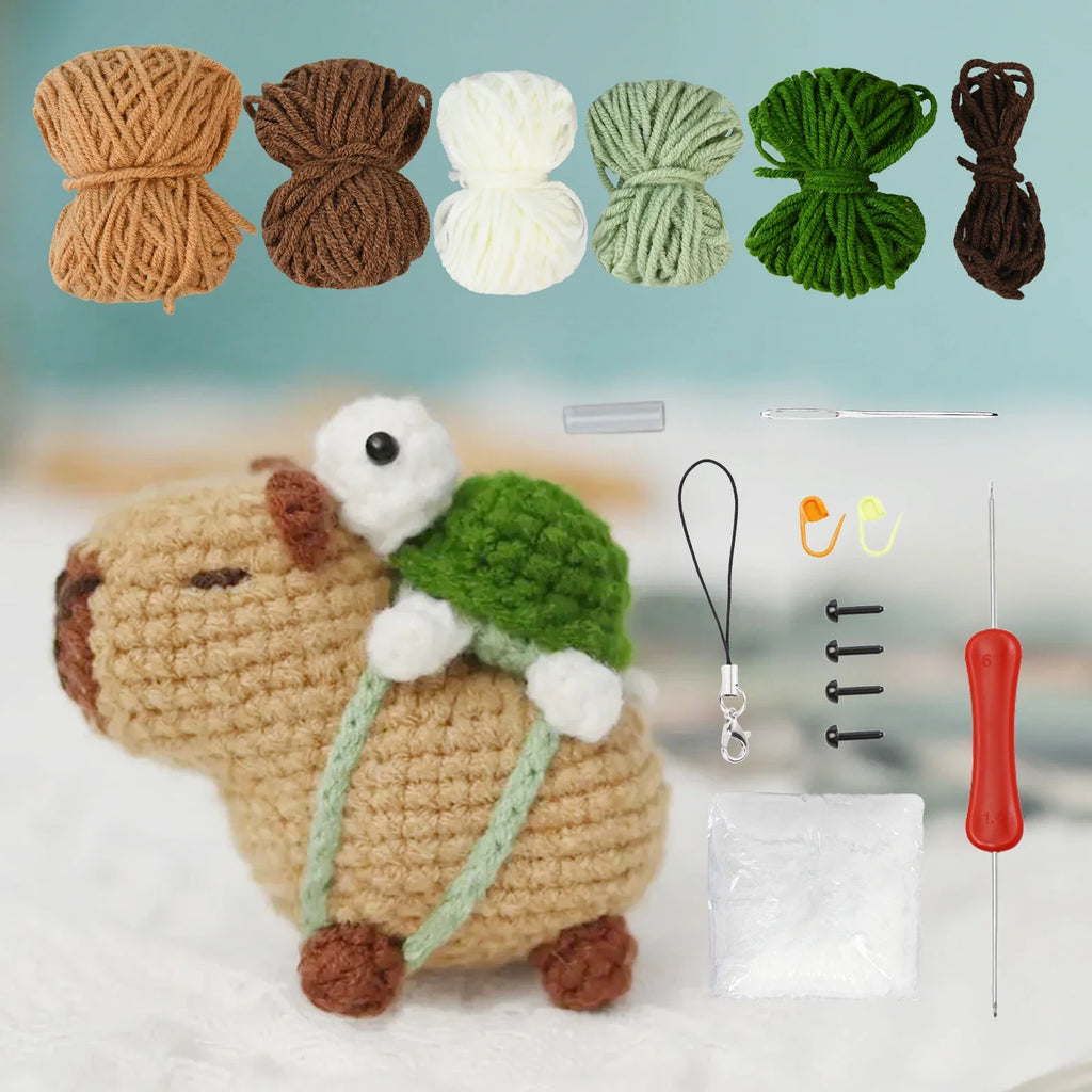 Capybara Diy Crochet Kit