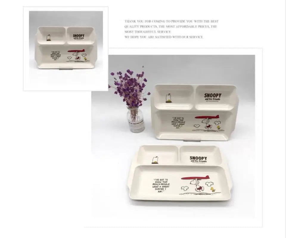 Snoopy Kawaii Plate