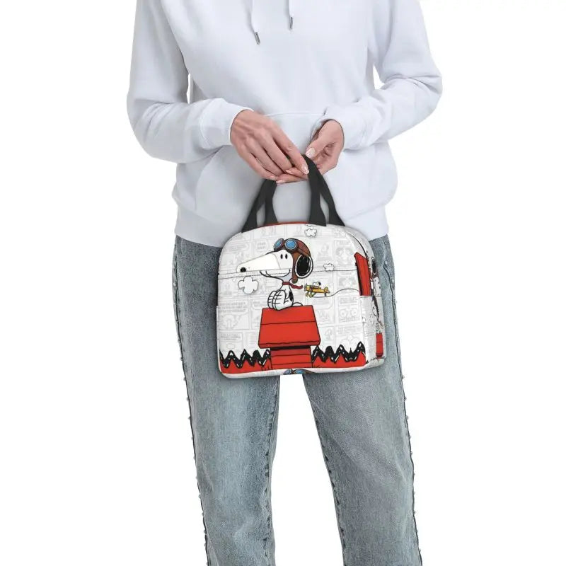 Snoopy Home Lunch Bag