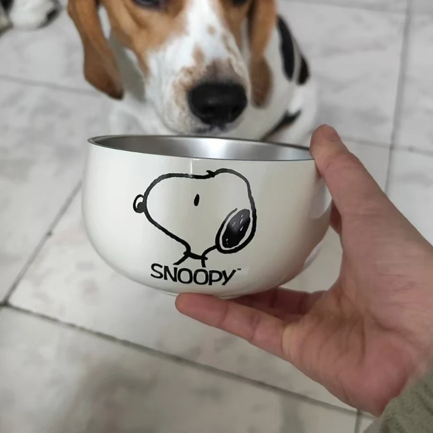 Snoopy Stainless Steel Bowl