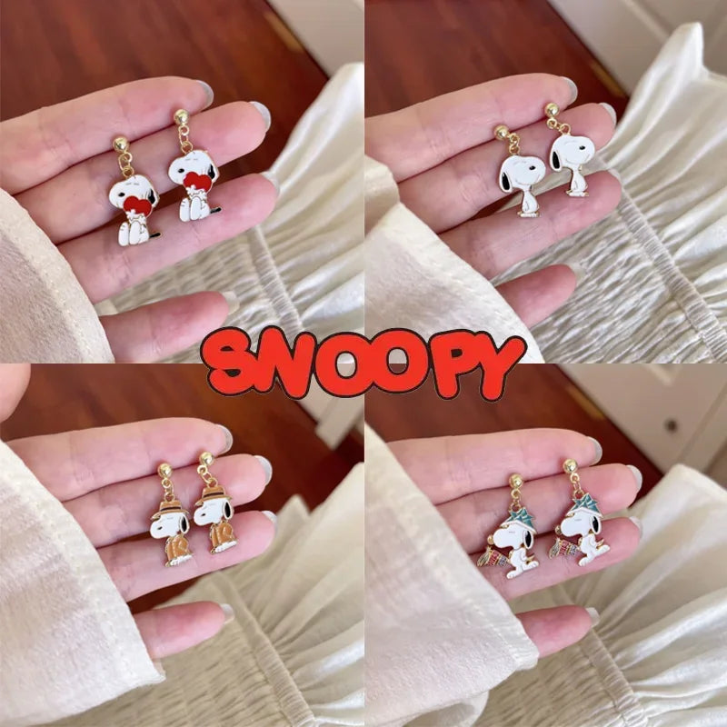 Snoopy Kawaii Earrings