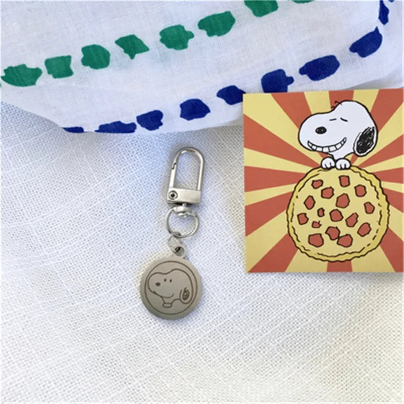 Snoopy Metal Keychain