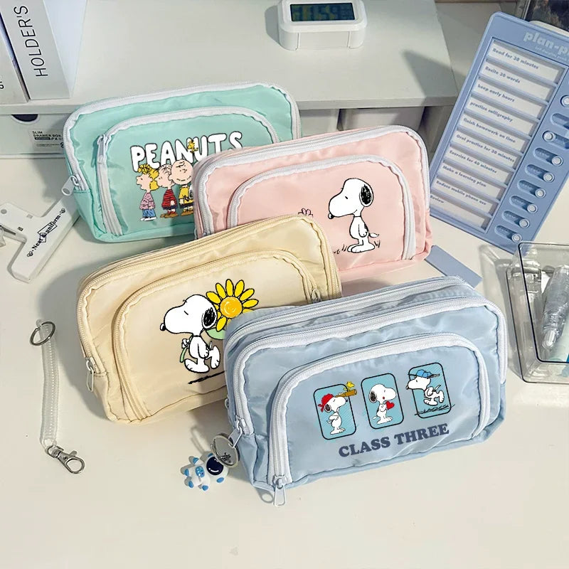 Snoopy 3 Layer Pencil Case
