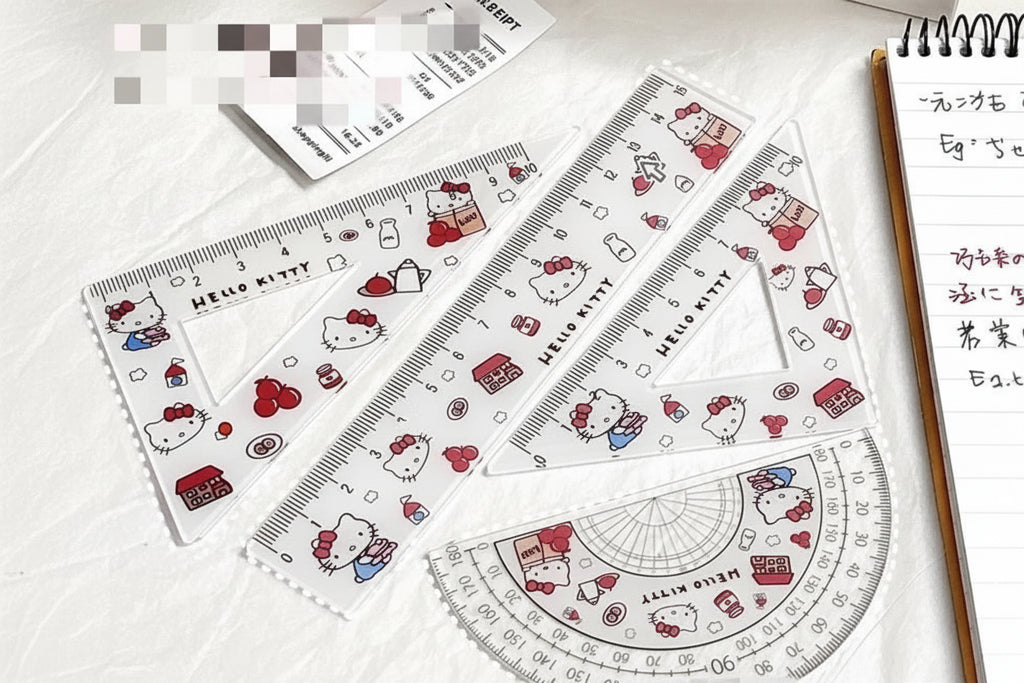 Hello Kitty Rulers 4pcs Set
