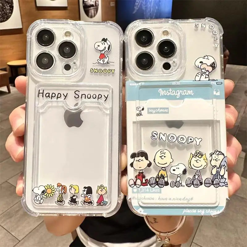 Snoopy & Friends Cardholder Phone Case