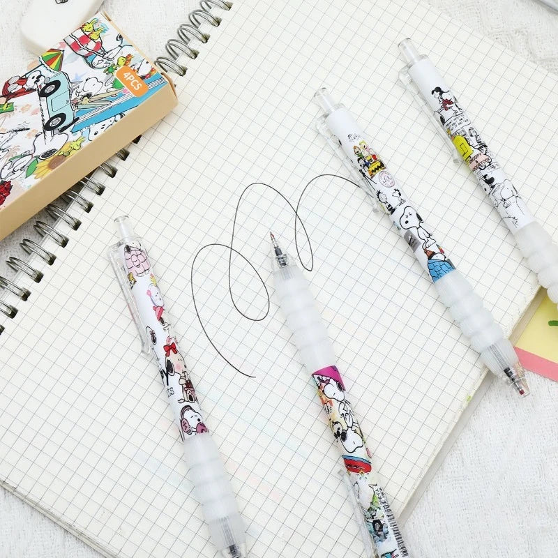 Snoopy Retro 0.5mm Pens 4pcs