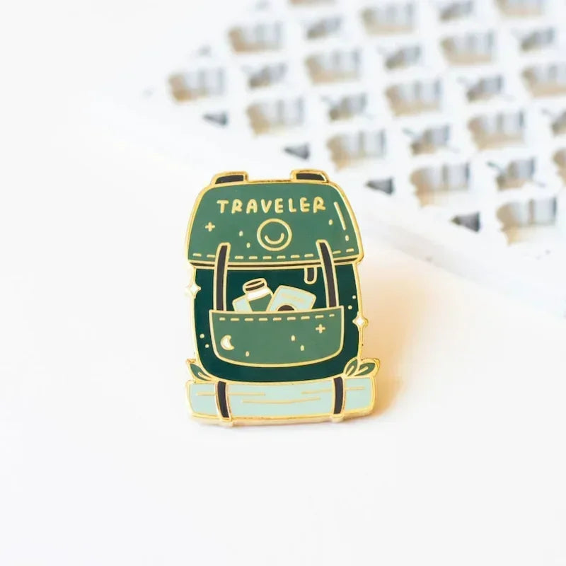 Traveler Brooch