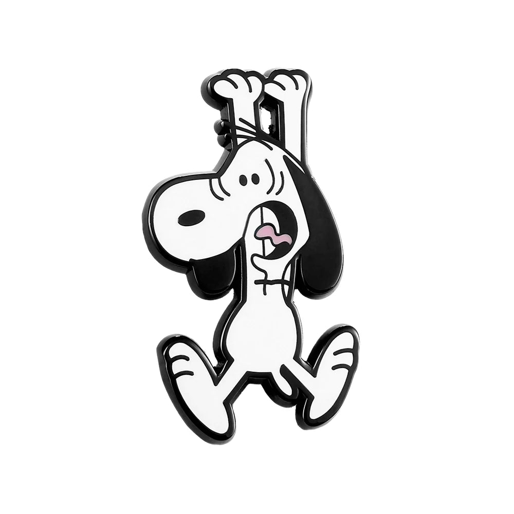 Snoopy Frightened Brooch