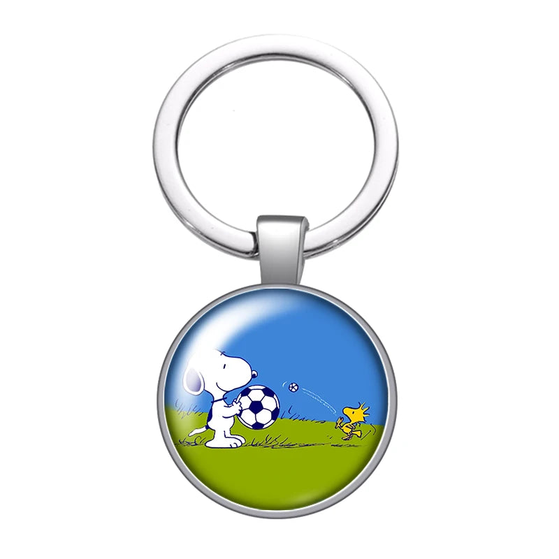 Snoopy Holiday Keychain