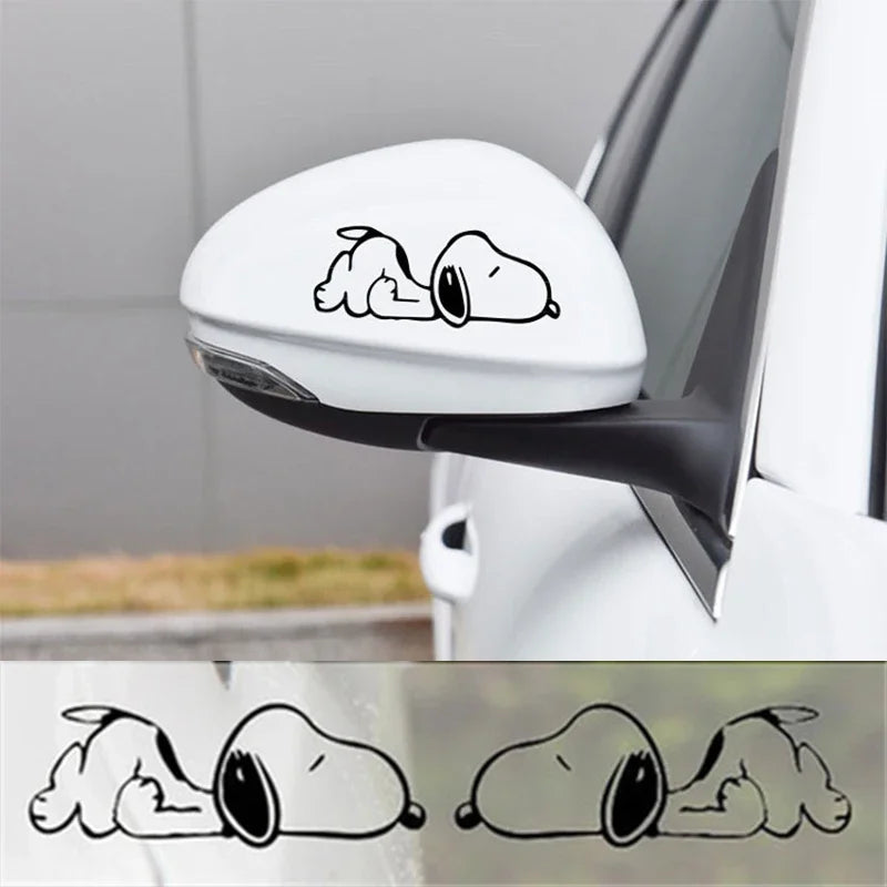 Snoopy Sleepy Car Sticker