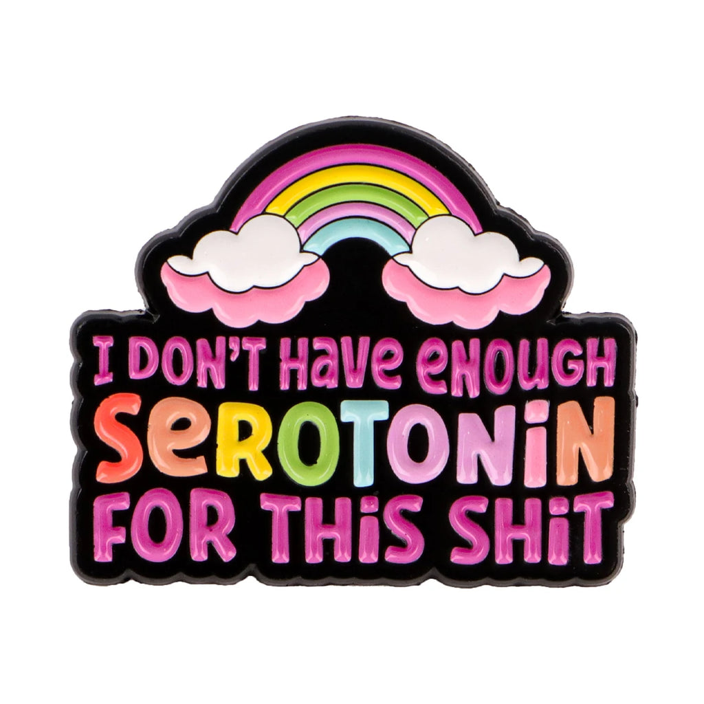 Serotonin Brooch