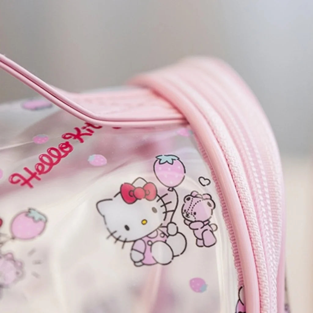 Hello Kitty Transparent Storage Bag