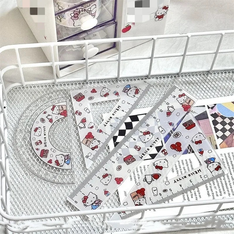 Hello Kitty Rulers 4pcs Set