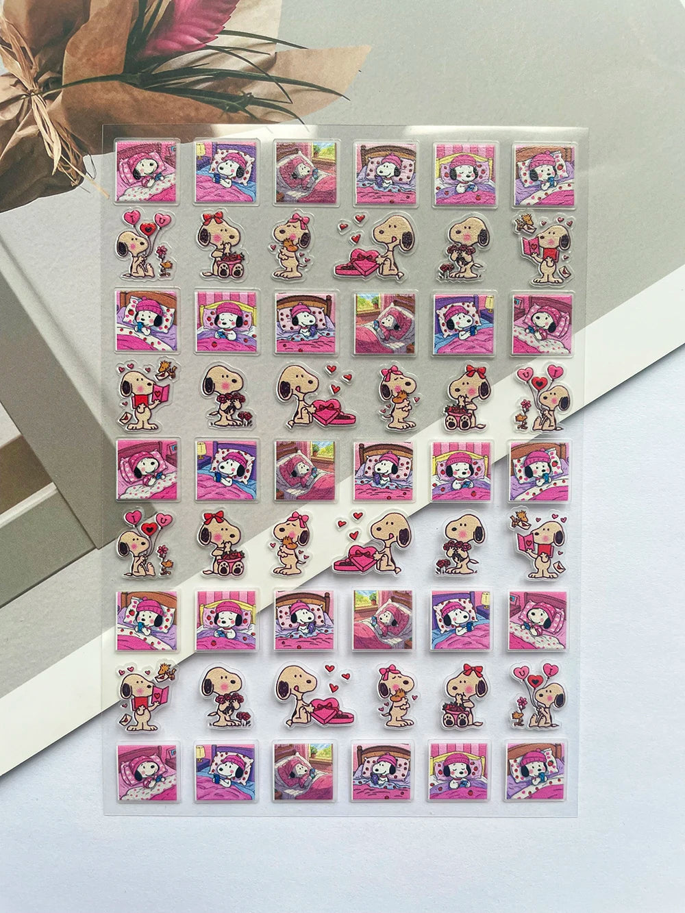 Snoopy Stamp Mini Stickers