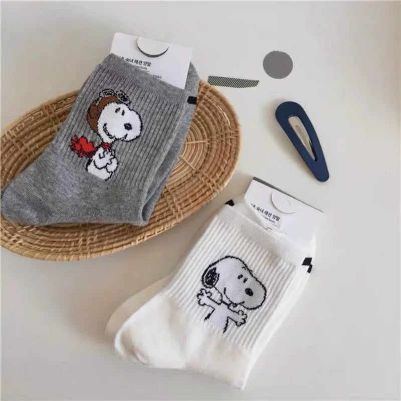 Snoopy Exploring Socks