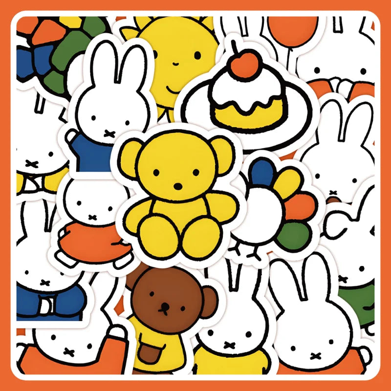 Miffy Adore Stickers 60pcs