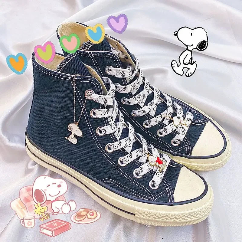 Snoopy Mono Shoe Laces