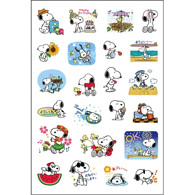 Snoopy Stickers 8pcs