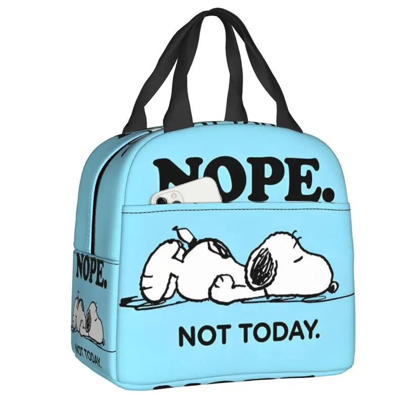 Snoopy Home Lunch Bag