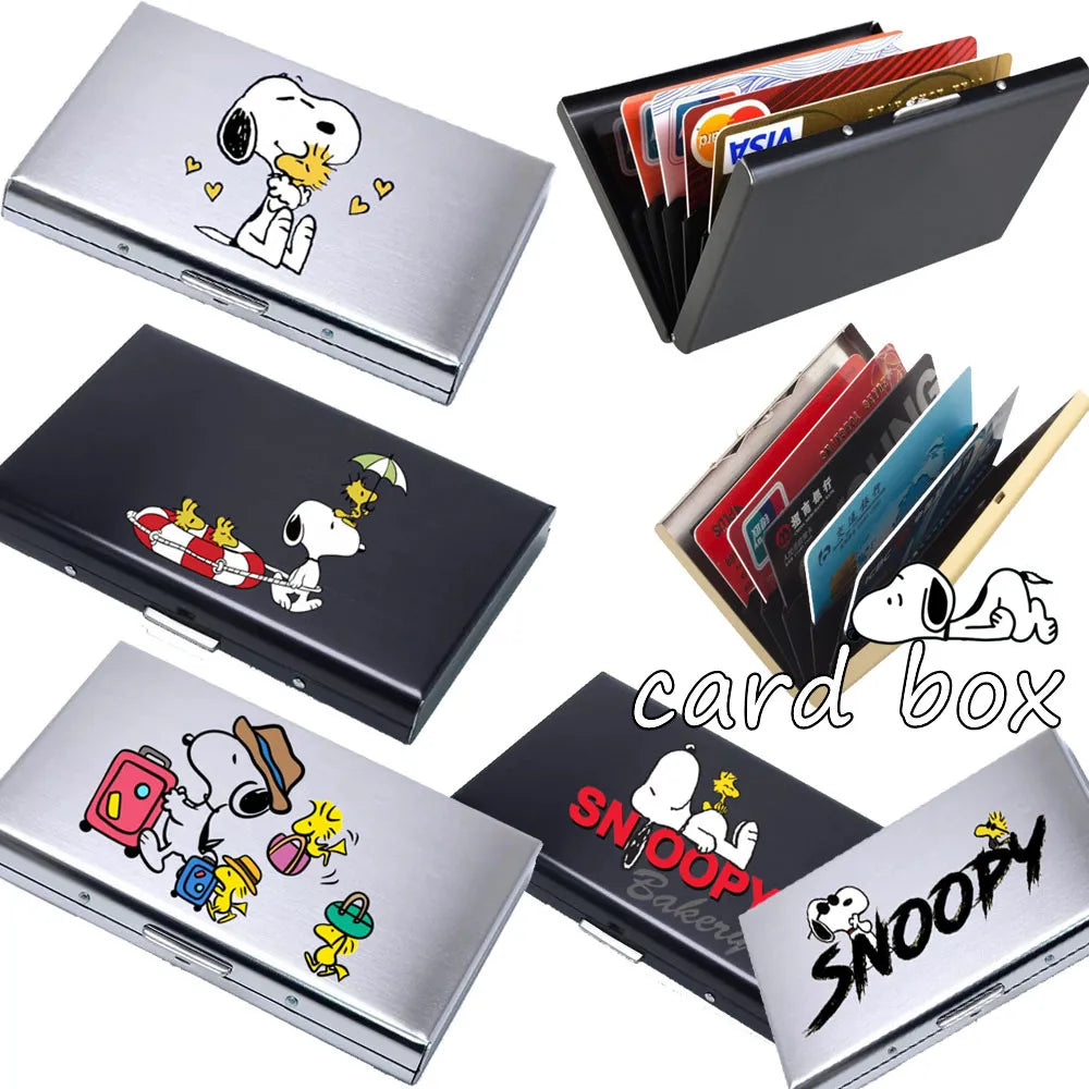 Snoopy Metal Card Holder