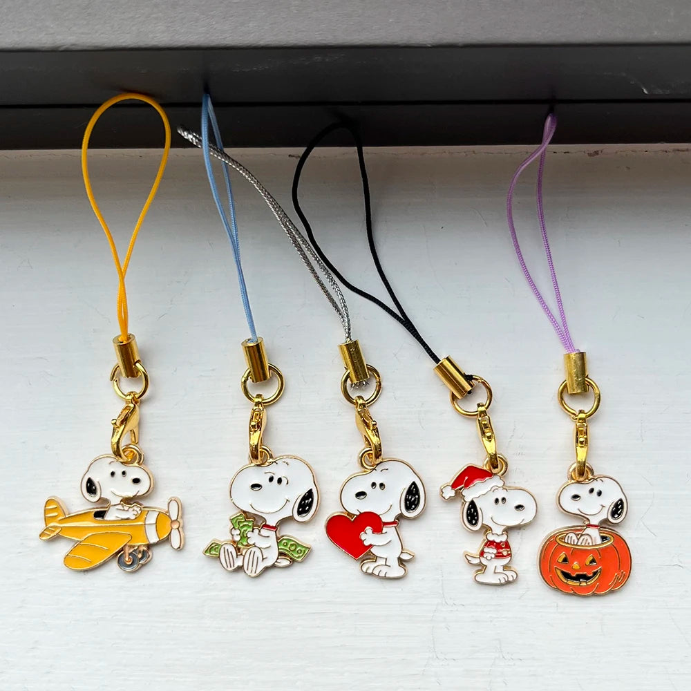 Snoopy Celebration Keychain Set (5pcs)
