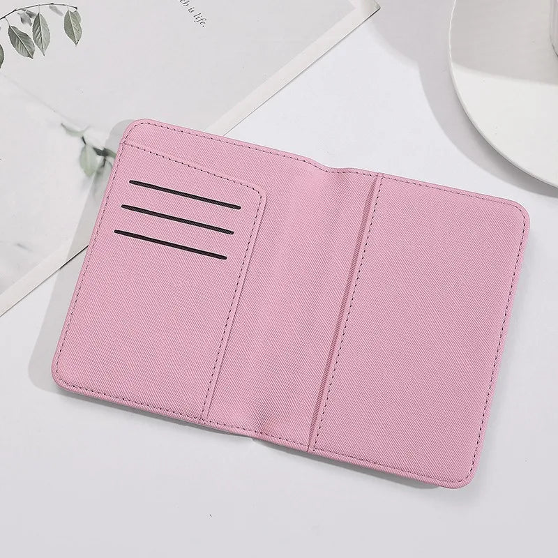 Hello Kitty Bow Vegan Leather Passport Cover