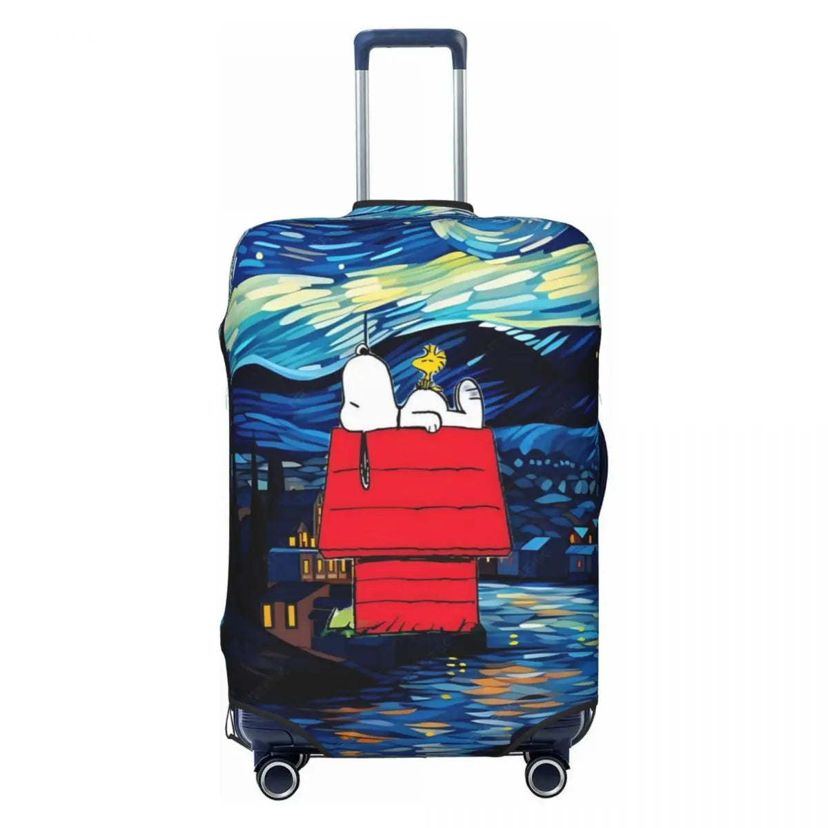 Snoopy Vibin Luggage Cover