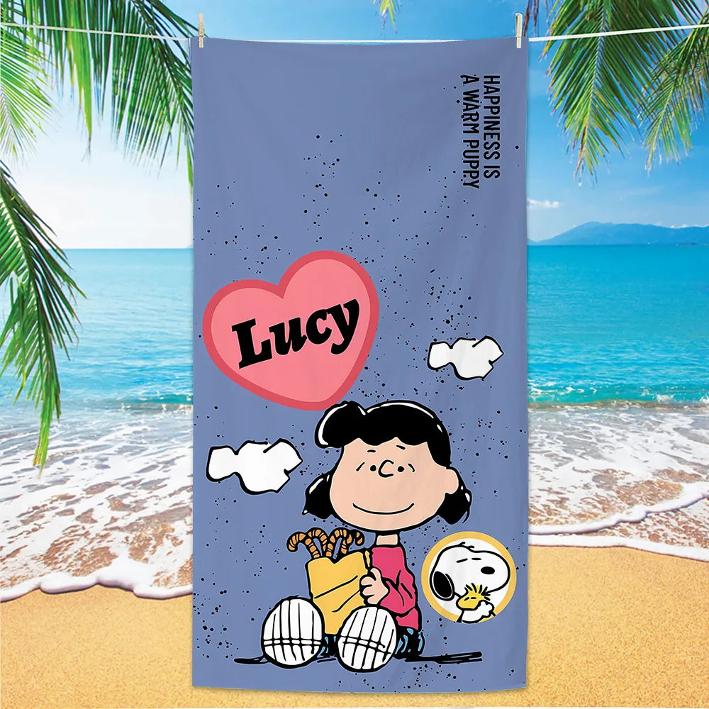 Snoopy Happy Towel