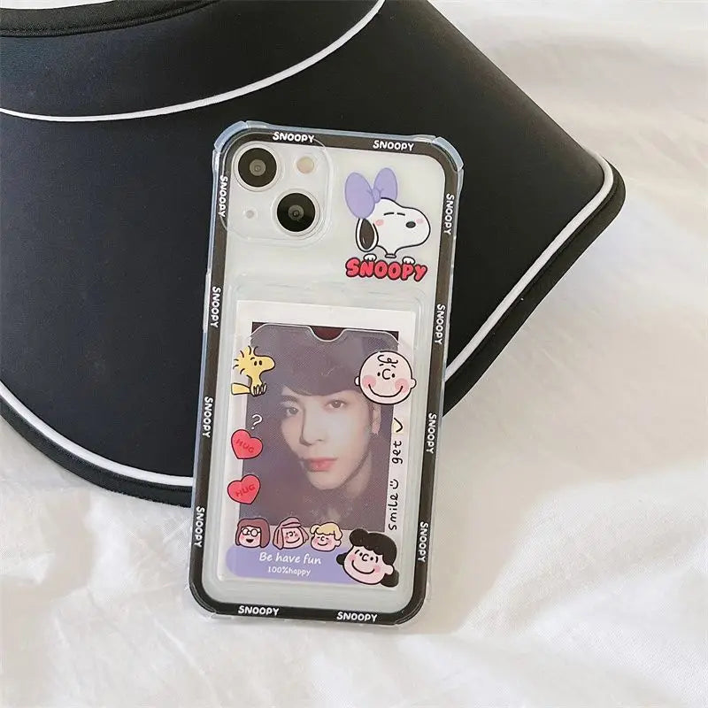 Snoopy & Friends Cardholder Phone Case