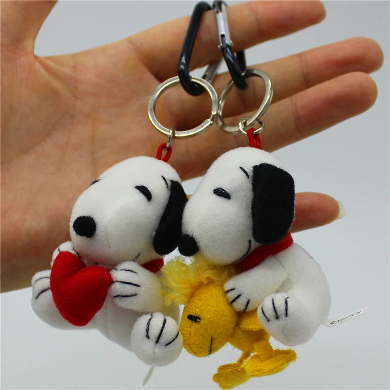 Snoopy Adorable Plush Keychain