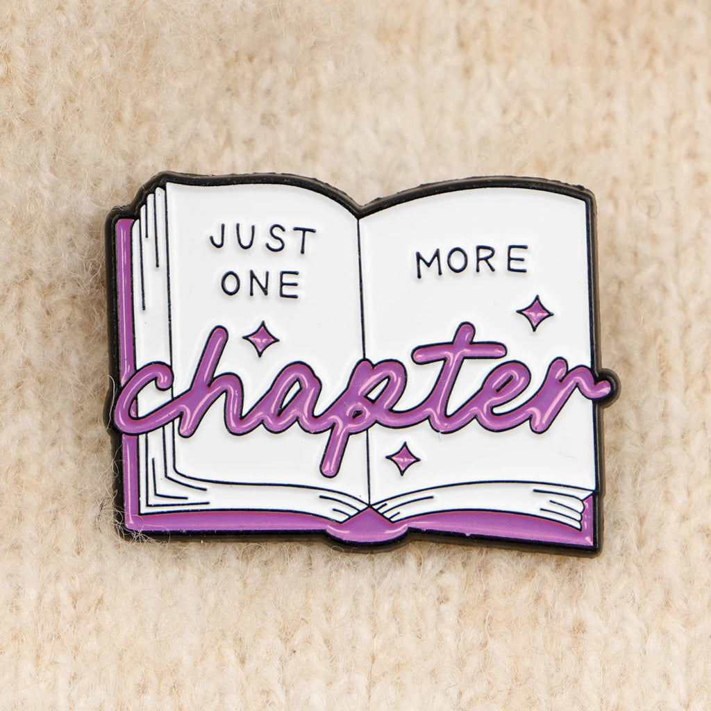 Just One More Chapter Brooch