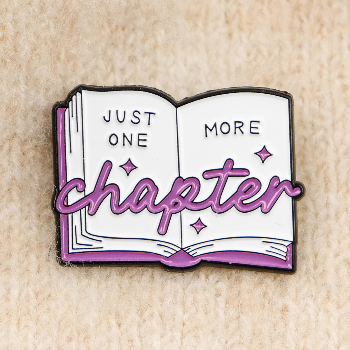 Just One More Chapter Brooch