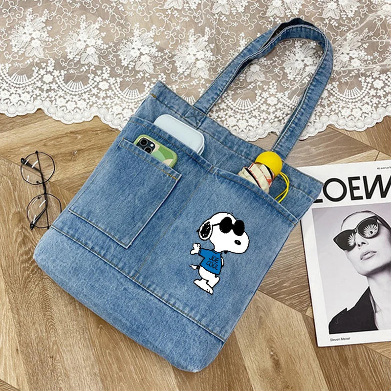 Snoopy Original Denim Bag
