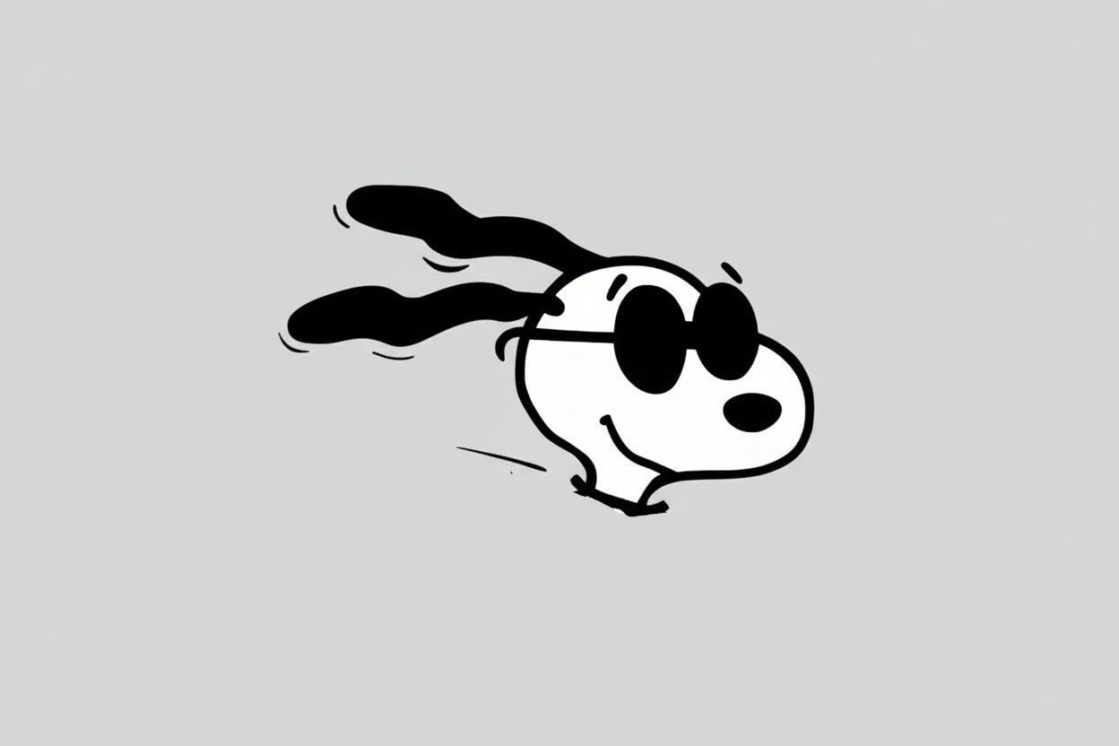 Snoopy Ride Car Stickers