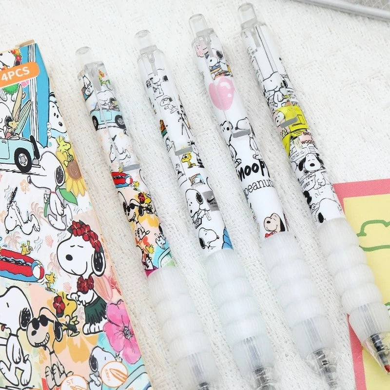 Snoopy Retro 0.5mm Pens 4pcs