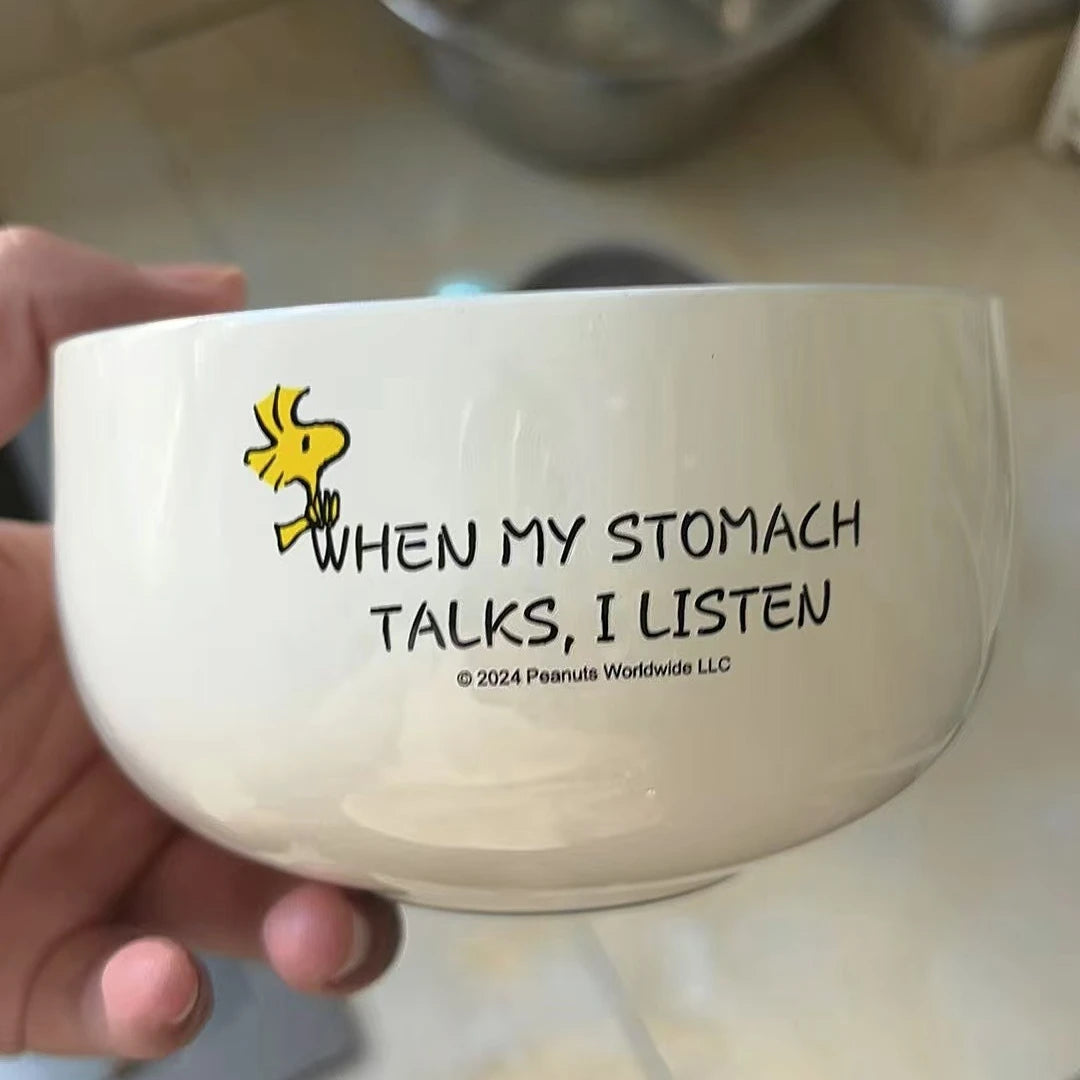 Snoopy Stainless Steel Bowl