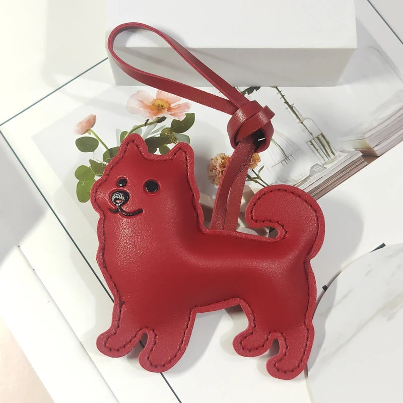 Spitz Dog Bag Charm