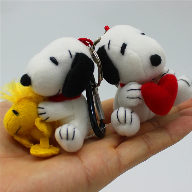 Snoopy Adorable Plush Keychain