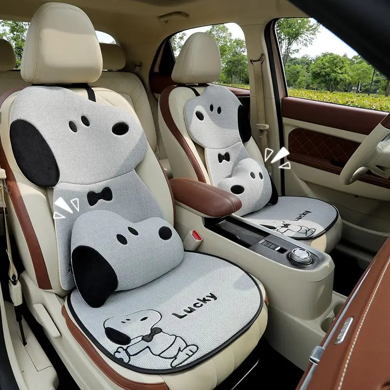 Snoopy Adore Car Seat Cover 9pcs
