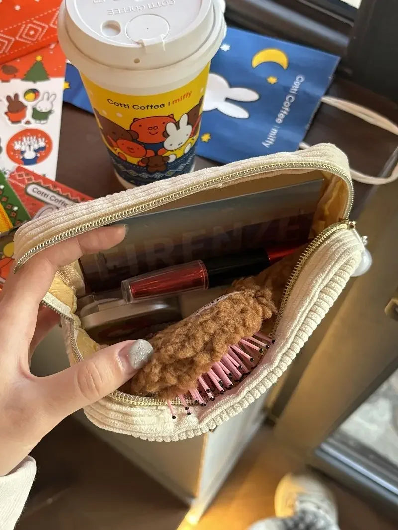 Miffy Corduroy Cosmetic Bag