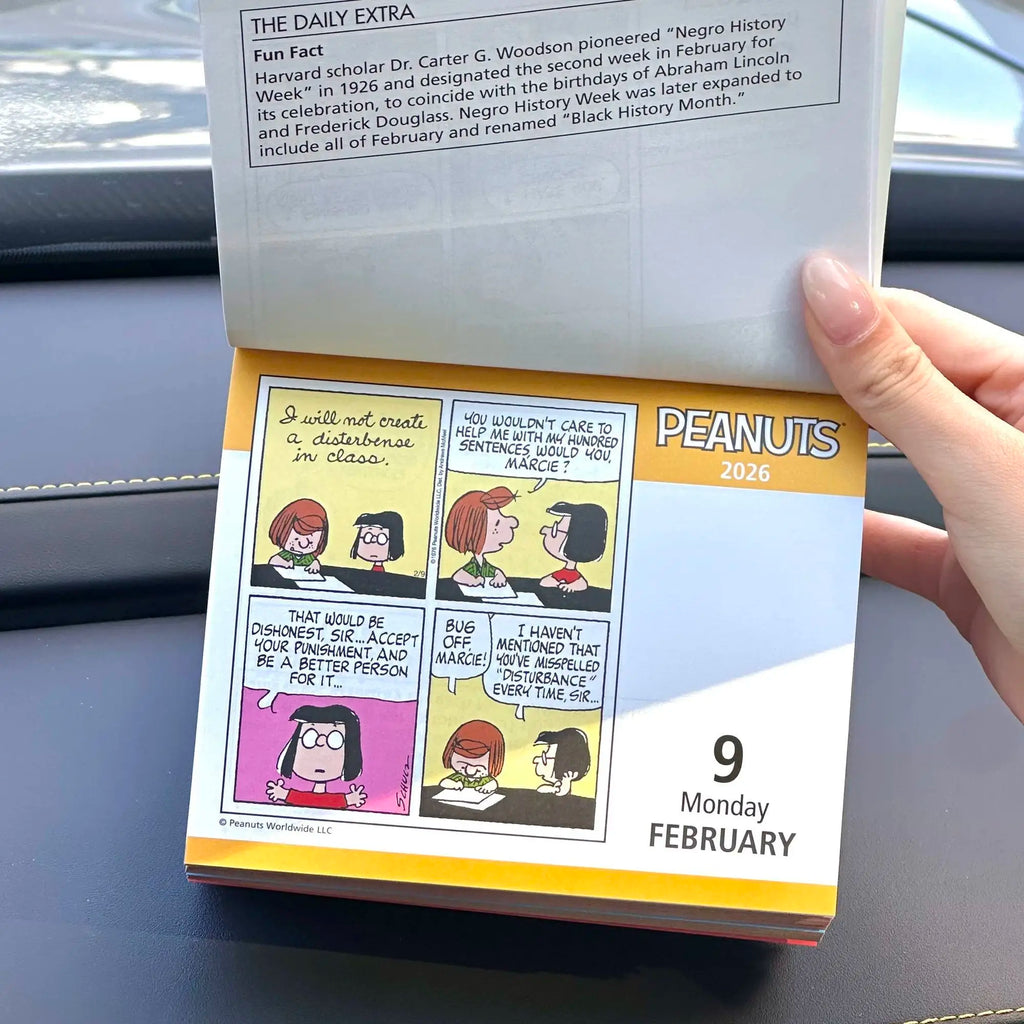 Peanuts Daily 2025 Calendar