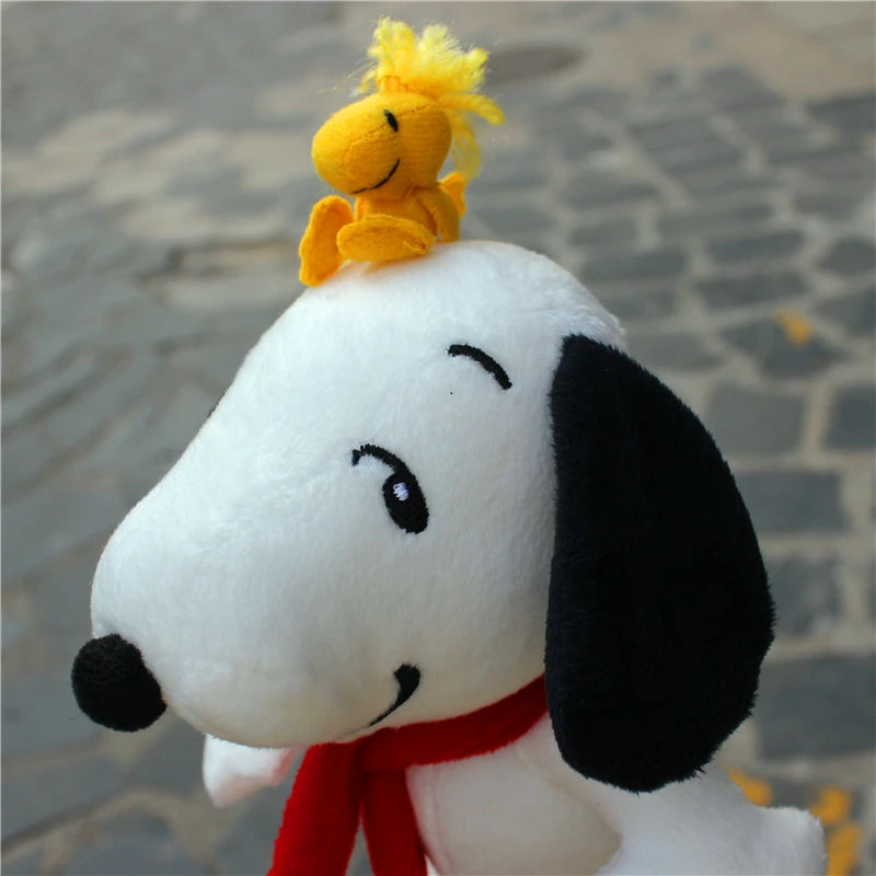 Snoopy & Woodstock Cheeky Plushy