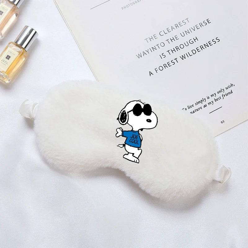 Snoopy Plushy Eye Mask