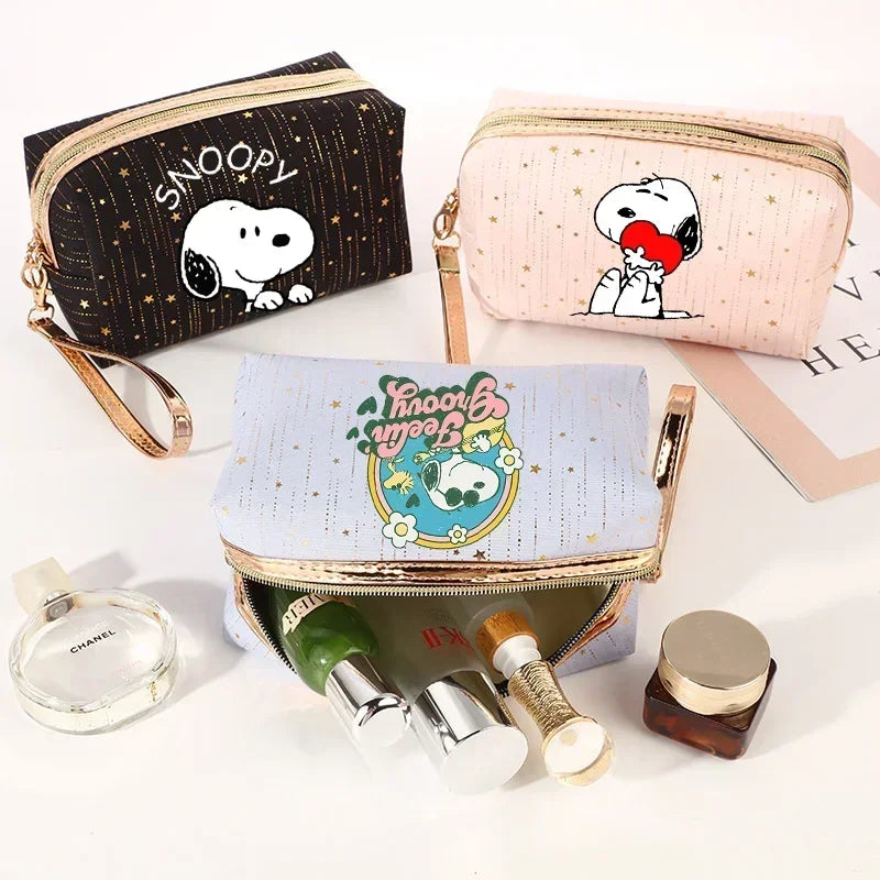 Snoopy Sparkle Cosmetic Bag