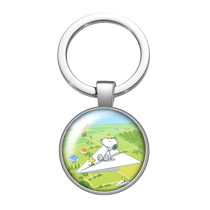 Snoopy Holiday Keychain