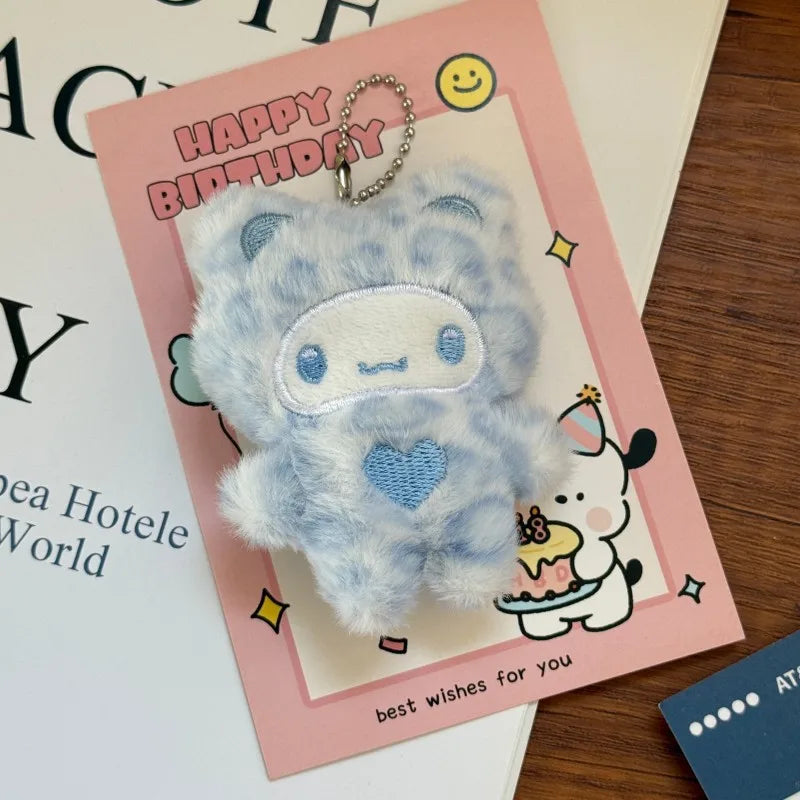 Hello Kitty Leopard Keychain